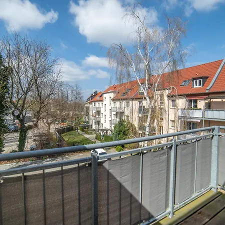 Larooms Merseburg - Apartment Ns03 - 2 Zimmer - 4 Betten - Waschmaschine - Parkplatz - Balkon Lejlighed