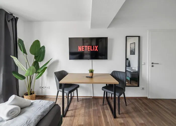 Lägenhet Larooms - Ns03 - 2 - 4 Betten - Waschmaschine - Parkplatz - Balkon Merseburg