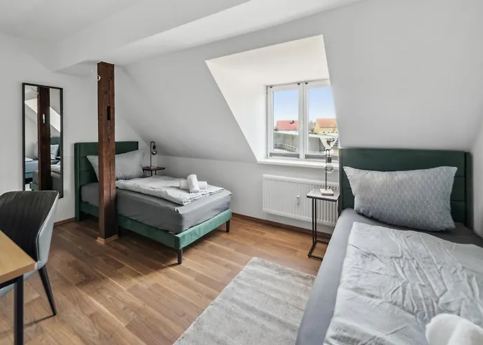 Larooms - Ns03 - 2 - 4 Betten - Waschmaschine - Parkplatz - Balkon 메르제부르크