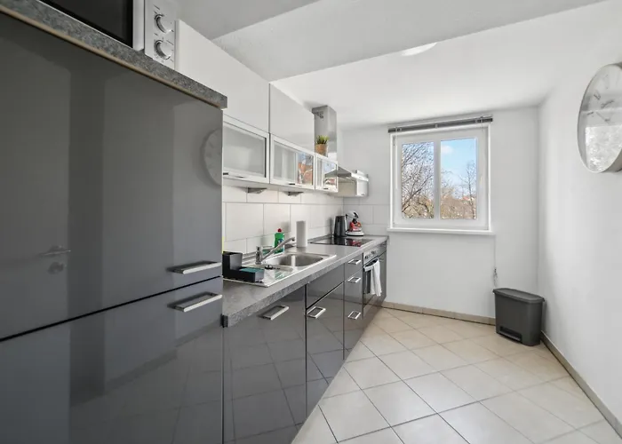 Lägenhet Larooms - Ns03 - 2 - 4 Betten - Waschmaschine - Parkplatz - Balkon