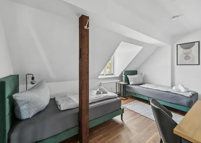 Larooms - Ns03 - 2 - 4 Betten - Waschmaschine - Parkplatz - Balkon * 메르제부르크