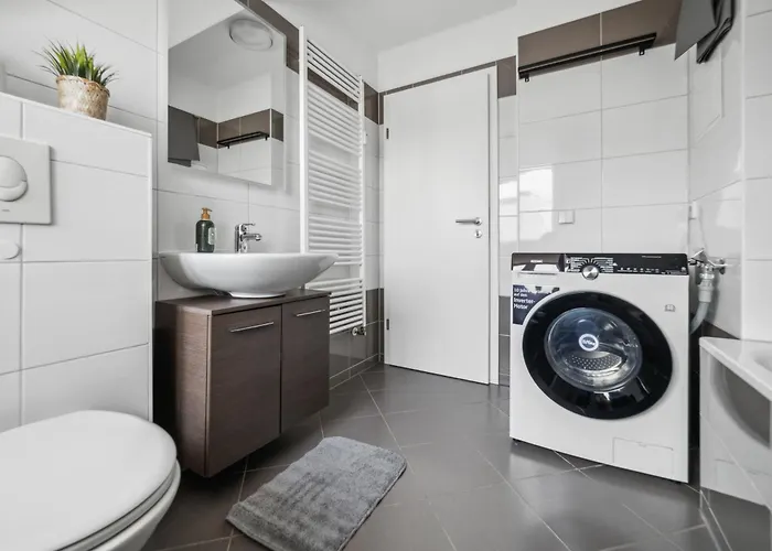 Larooms - Ns03 - 2 - 4 Betten - Waschmaschine - Parkplatz - Balkon